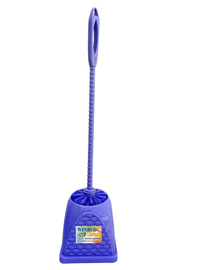 Winberg Toilet Cleaning Brush with Stand Holder Multicolour TH-001 - Image 1